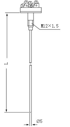 煙道、風道熱電偶熱電偶感溫元件